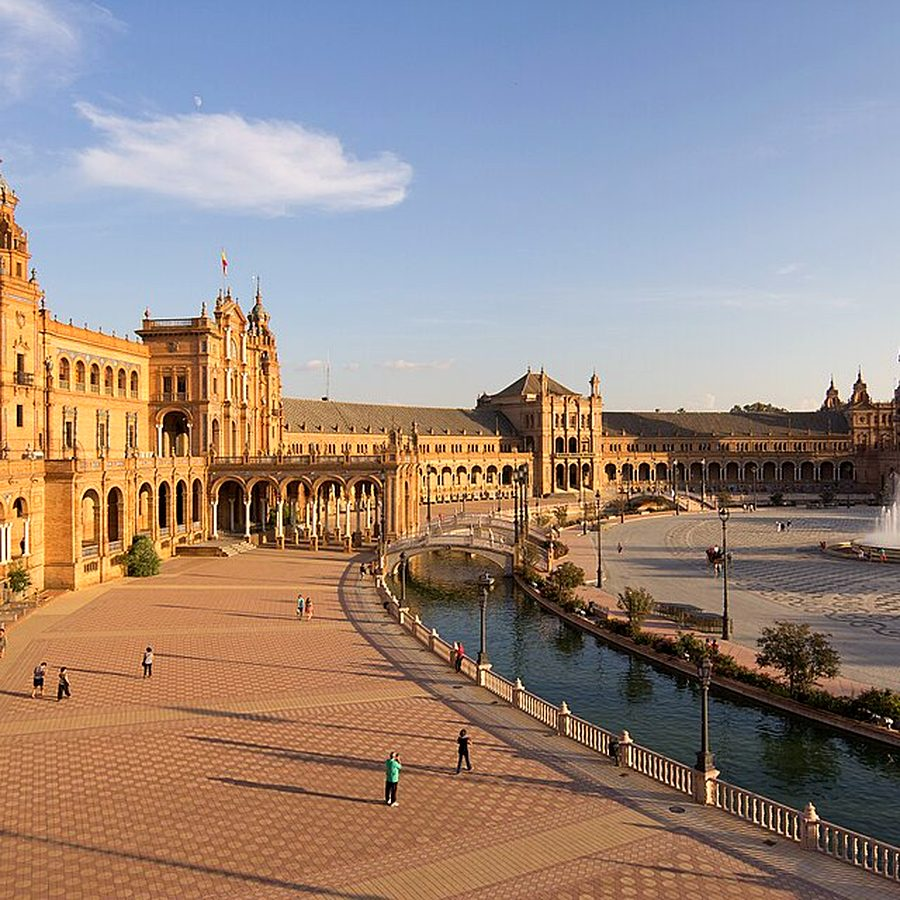 The Plaza de Espana in Seville