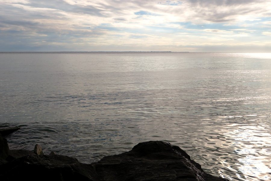 Lake Erie at the Tip of Point Pelee National Park